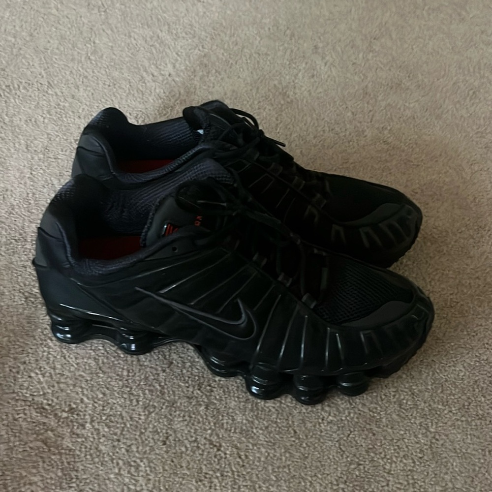 RARE Nike Shox TL Triple Black